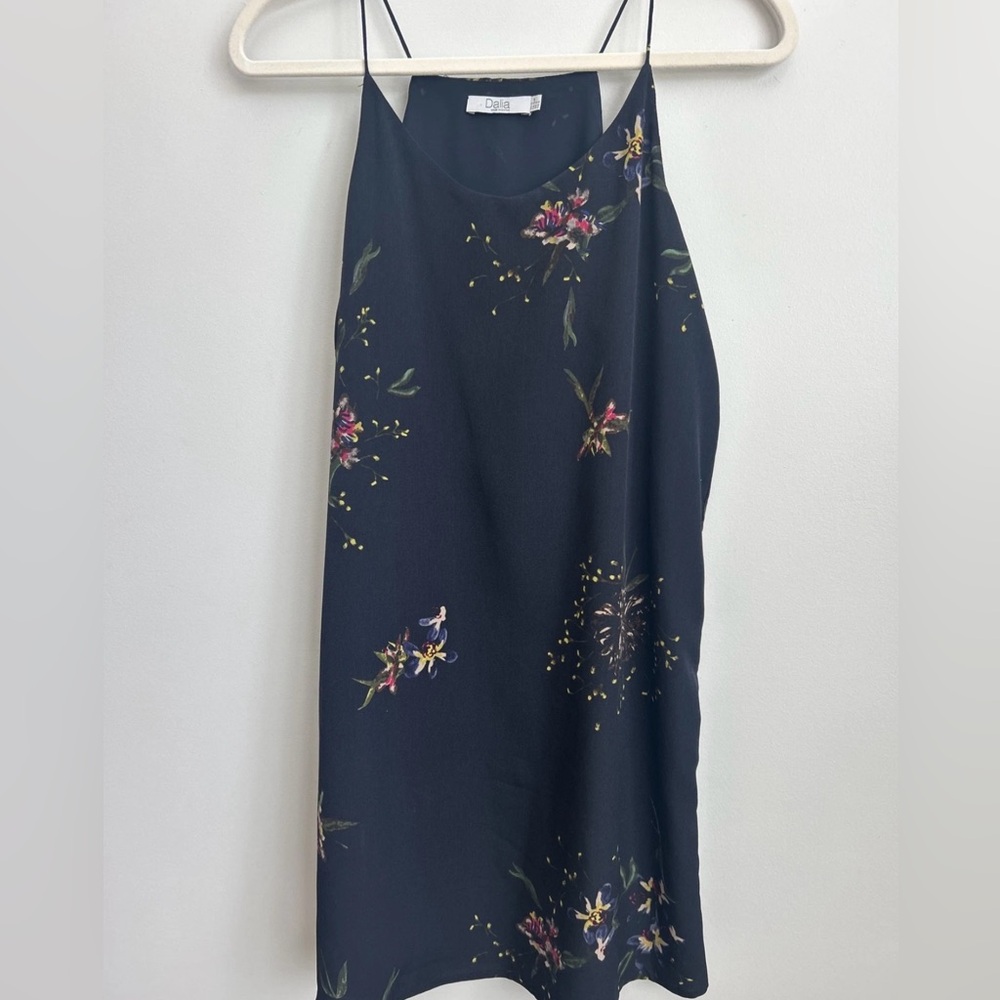 Dalia Spaghetti Strapped Slip Floral Dress Women's Size XS